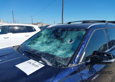 2021 Toyota Highlander Hybrid Platinum from USA, damaged, VIN 5TDFARAH7MS008597